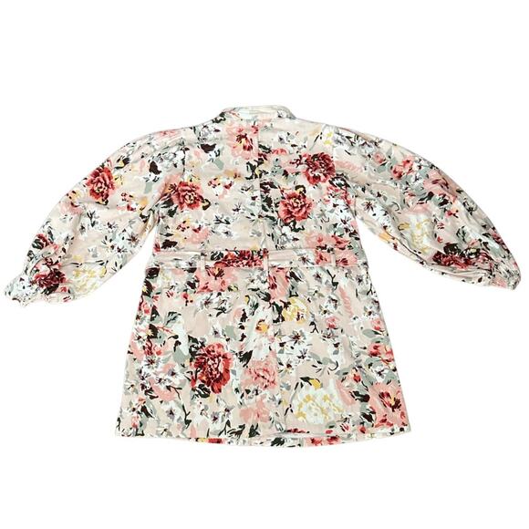 Mare Mare x Anthropologie Floral Mini Belted Shirtdress I L - Picture 3 of 9